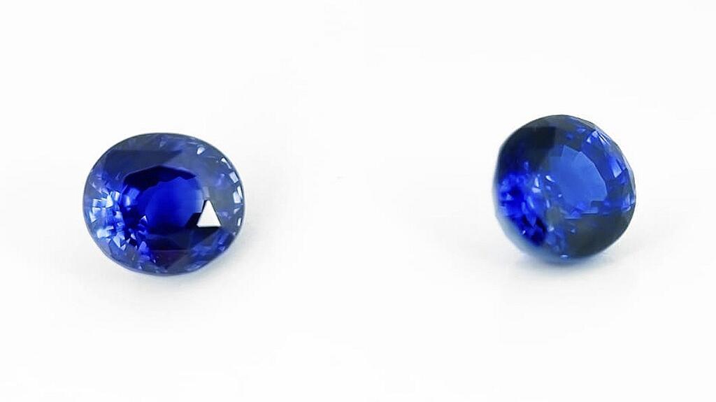 faceted sapphires