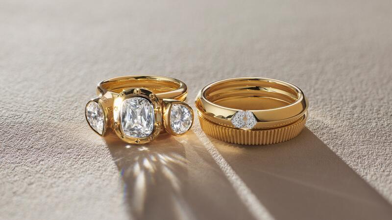 Foundrae United in Love Engagement Rings and Wedding Bands
