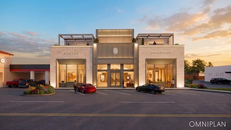 Rendering of new DeBoulle Diamond & Jewelry flagship in Dallas