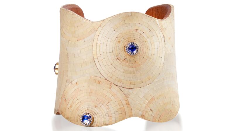 Silvia Furmanovich Enchapado en Tamo Cuff