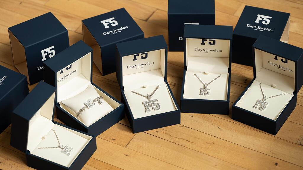 Cooper Flagg F5 jewelry