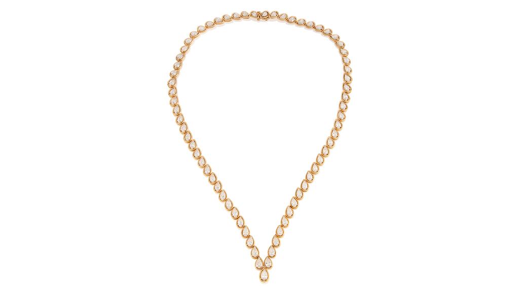 Oscar Heyman & Brothers for Cartier diamond necklace