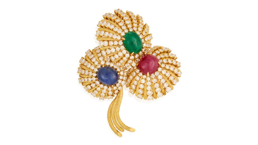 Van Cleef & Arpels flower brooch