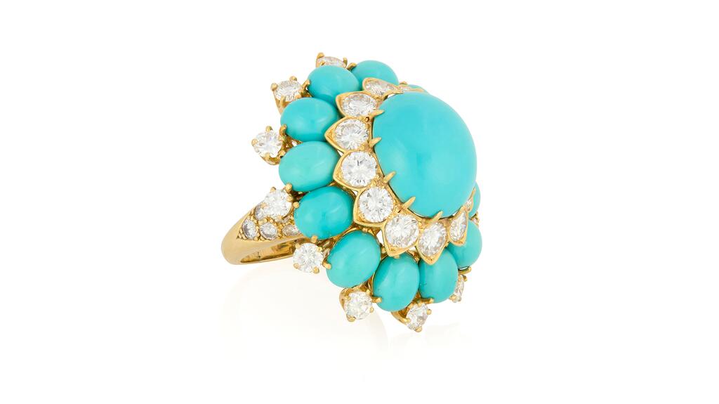 Van Cleef & Arpels turquoise ring