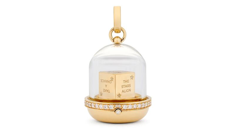 Mined and Found Fortune Dice and Prize Bubble Locket