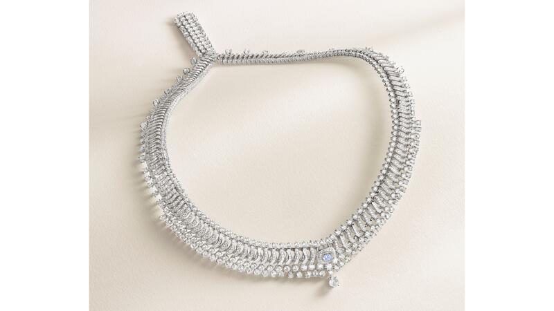 De Beers London Vibrations high jewelry Echo necklace