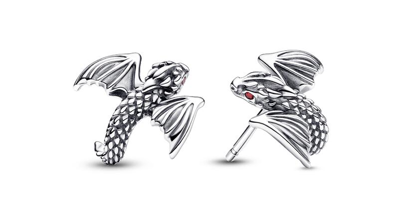 Pandora Game of Thrones dragon earrings