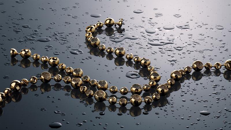 JV Insardi Solar Champs Necklaces