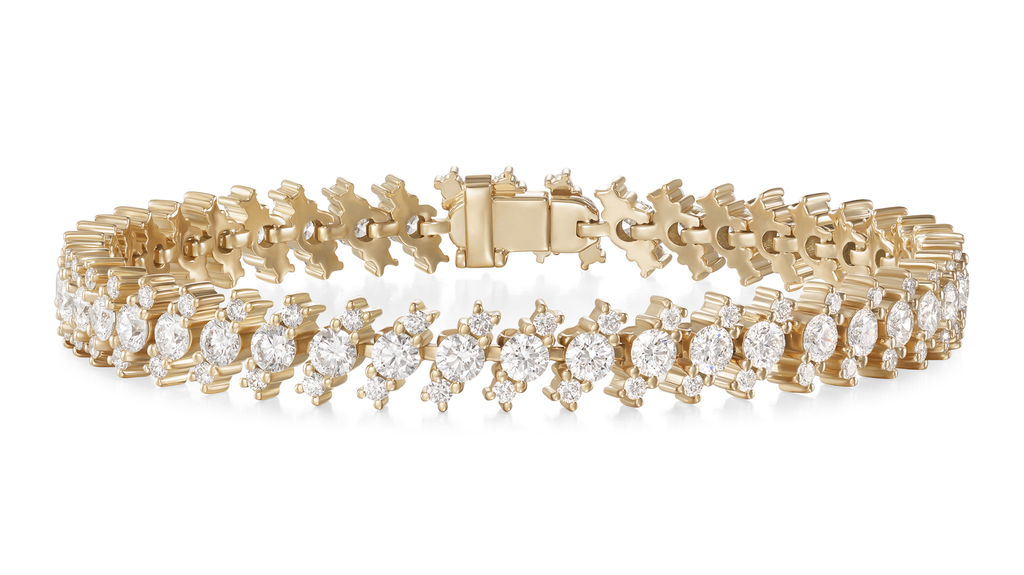 Melissa Kaye diamond and 18-karat gold “Maya” bracelet (price available upon request)
