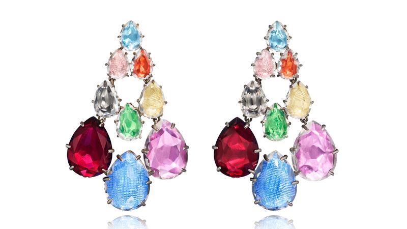 Larkspur & Hawk The Palette Chandelier Earrings
