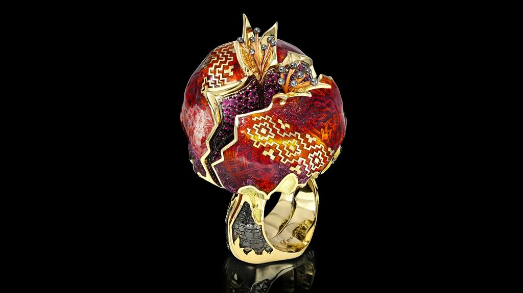 Jack Ferrero Inc. Pomegranate Ring