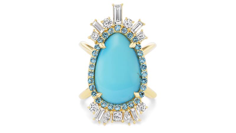Meredith Young Clear Skies Turquoise Ring
