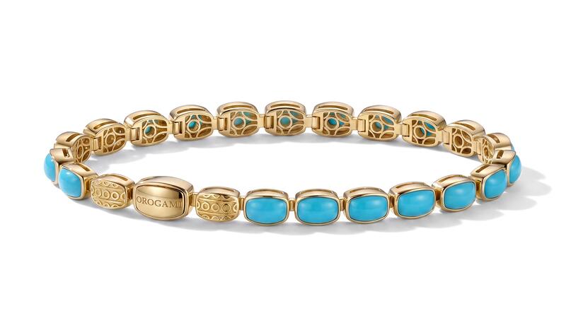 Orogami Vele Collection turquoise Bracelet