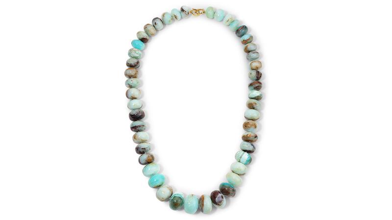 Jade Ruzzo Beaded Necklace Candy Opal with Gilda Clasps