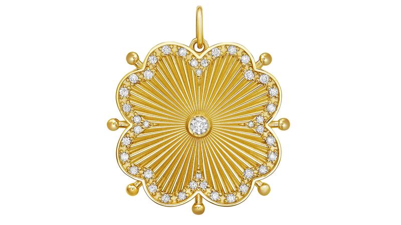 Lionheart Cassandane Large Diamond Clover Medallion