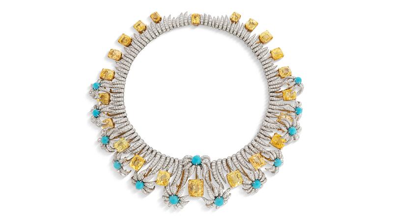 Tiffany and Co., a Schlumberger “Hedges and Rows” necklace