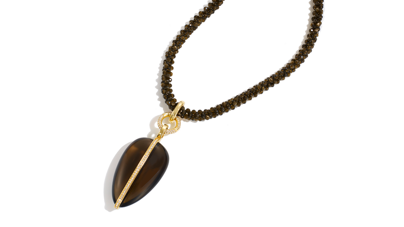 By Pariah Aura Necklace, XL Pebble Pendant, Lumia Necklace