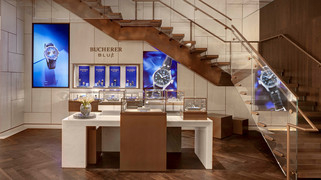 The Bucherer Blue collection features watches created alongside partner brands.