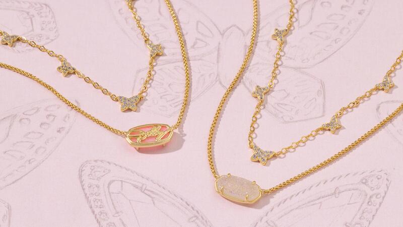 Dolly Parton x Kendra Scott Elisa Convertible Butterfly Necklace