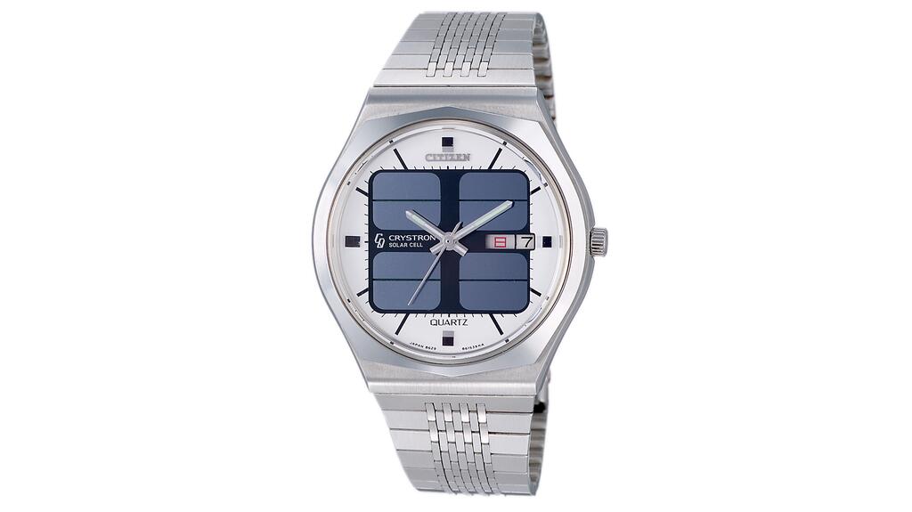 Citizen Crystron Solar Cell watch 1976