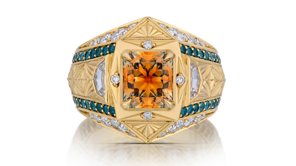 Olivia Sugarman Jewelry She Who Dares The Night ring