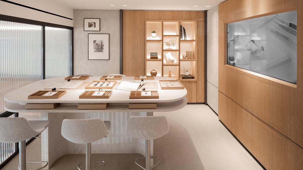 Jaeger-LeCoultre NYC flagship interior