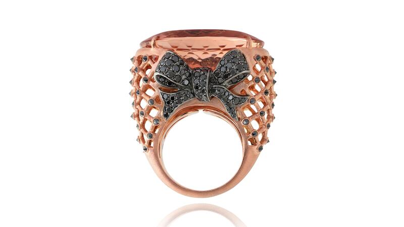 Lydia Courteille “La Vie En Rose” collection ring