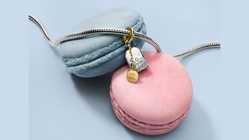 Pandora and Bridgerton Tea Bag Dangle Charm