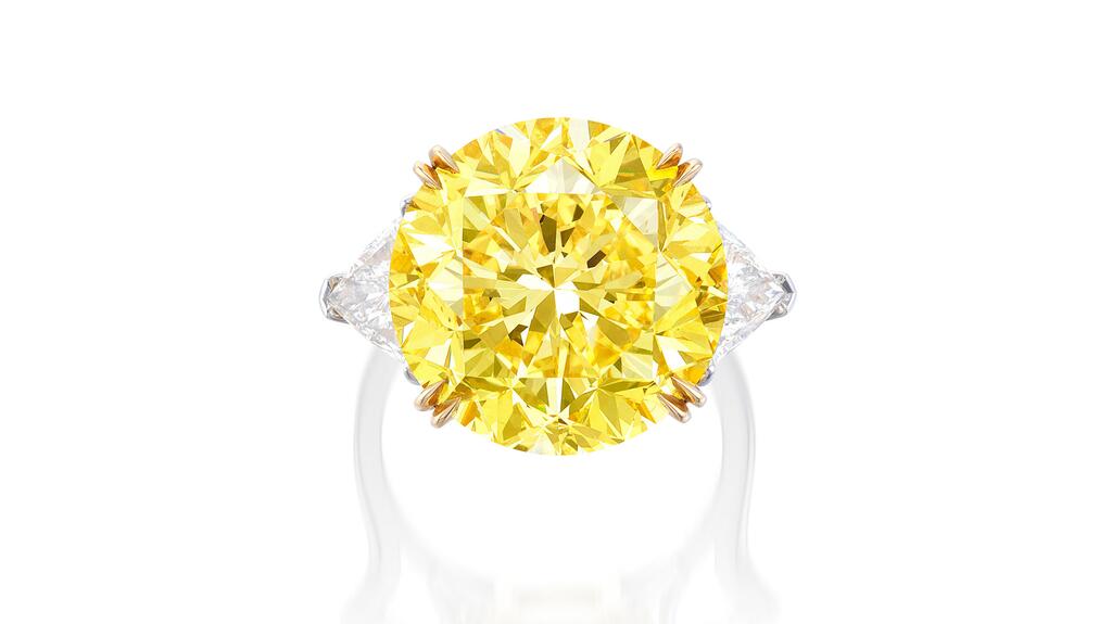 fancy vivid yellow diamond brilliant