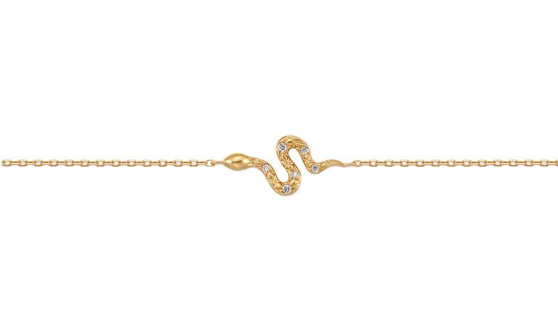 A snake is one of the charms Aurelie Gi offers retailers in the “For Keeps” package.