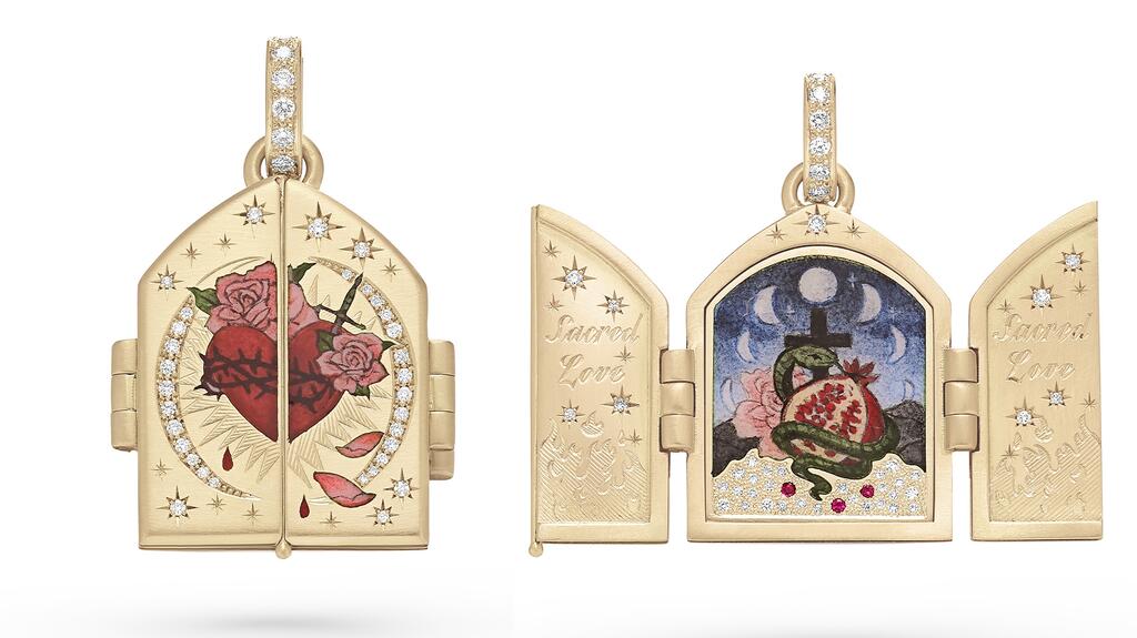 Cece Jewellery Underworld Triptych Necklace