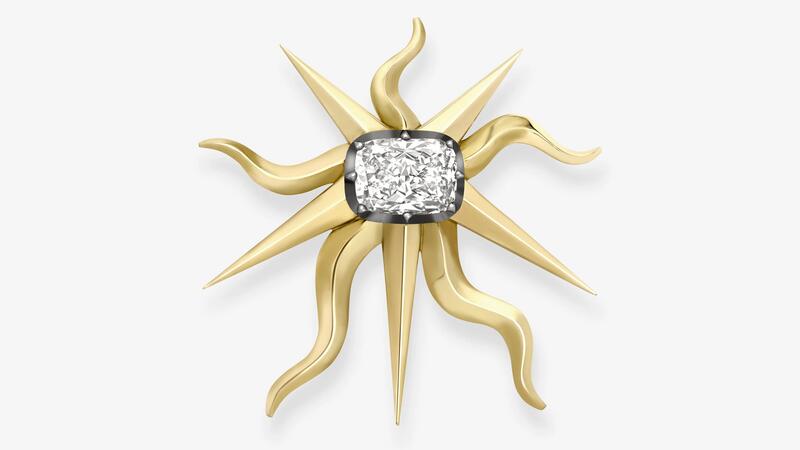 Jessica McCormack Orbit Brooch