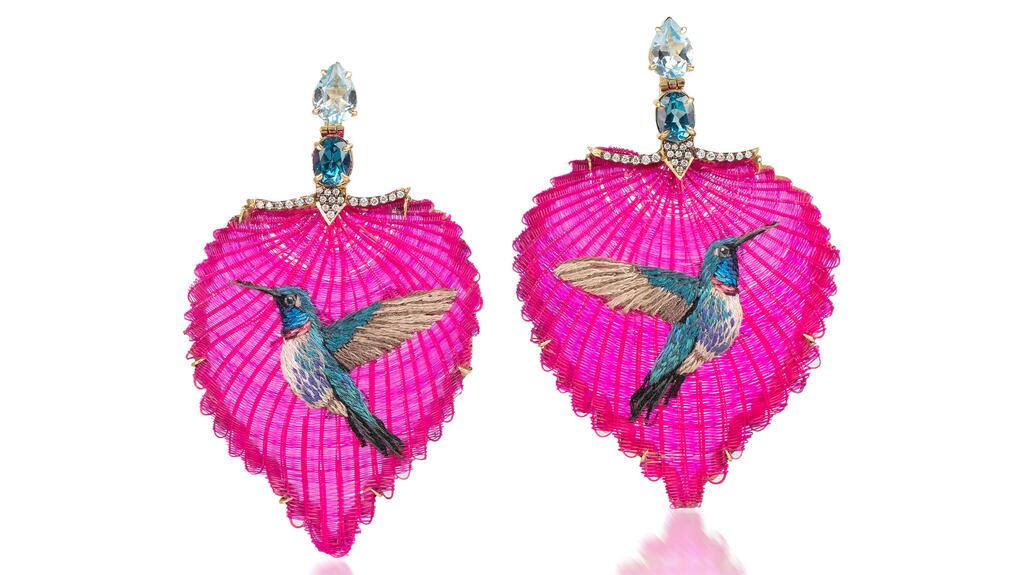 Silvia Furmanovich Horse Mane Earrings