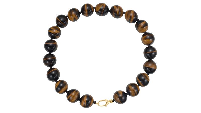 Lionheart mega Tiger’s Eye Bead Chain