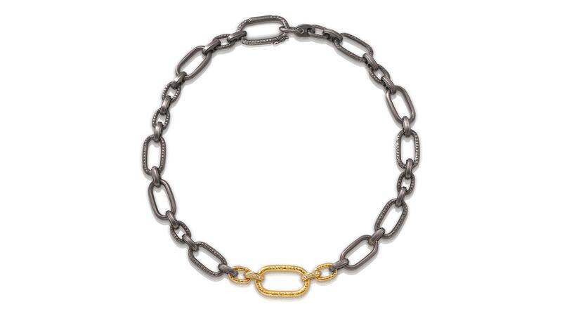Lalaounis Mosaic Link Necklace