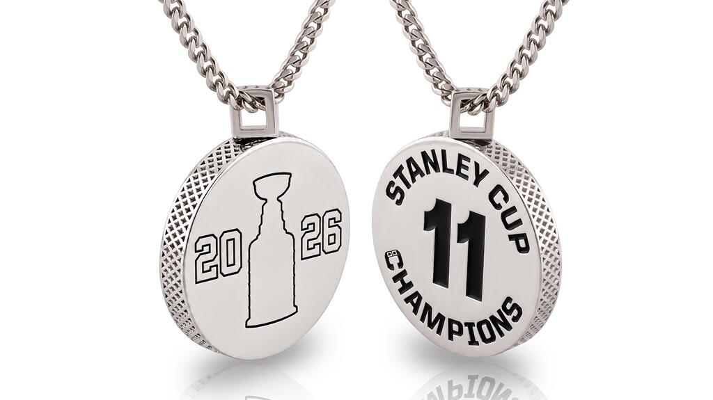 Jason of Beverly Hills Stanley Cup Championship Ring Championship Puck Pendant for Carolina Hurricanes