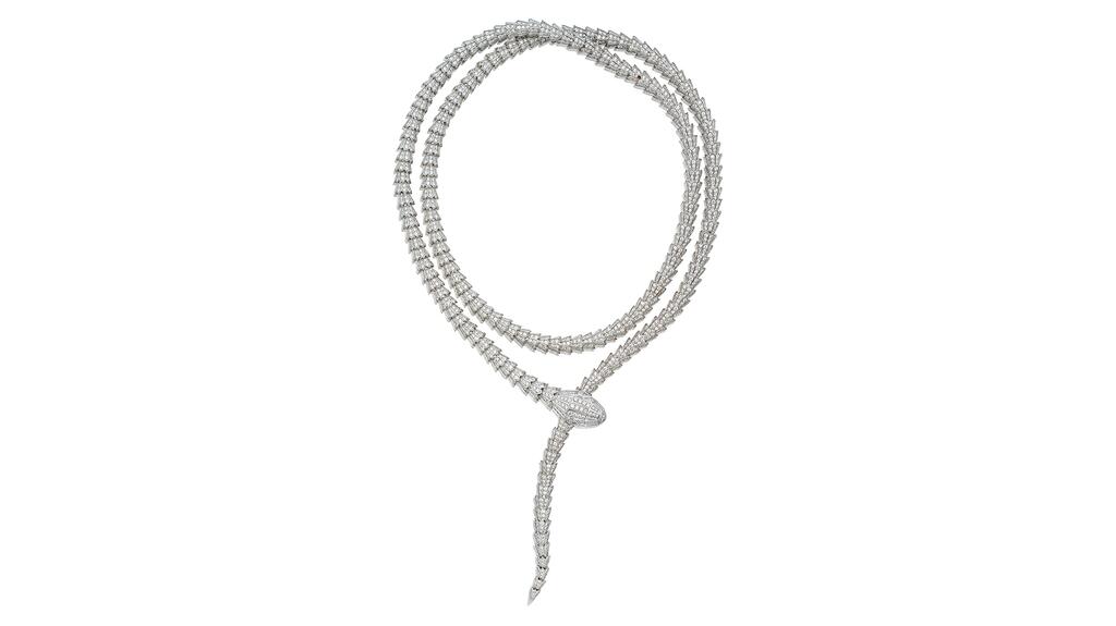 Bulgari Serpenti diamond necklace