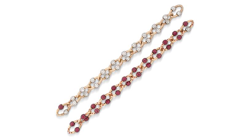 JAR ruby diamond bracelet
