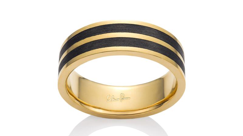 Chris Ploof Carbon Fiber Narrow Ring