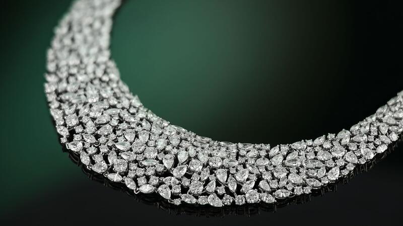 Grown Brilliance high jewelry Mumbai lab grown diamond necklace