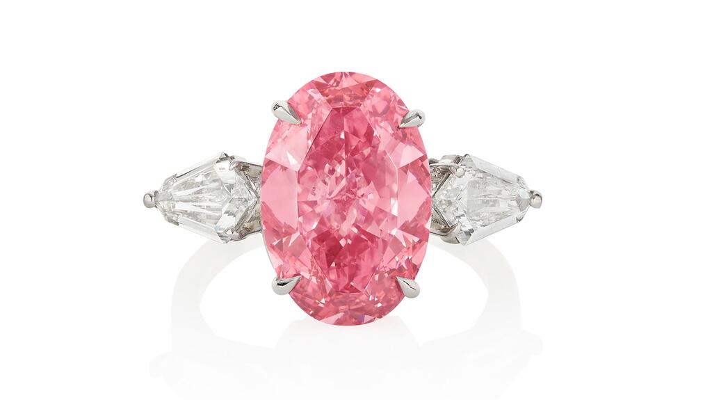 6 carat pink diamond