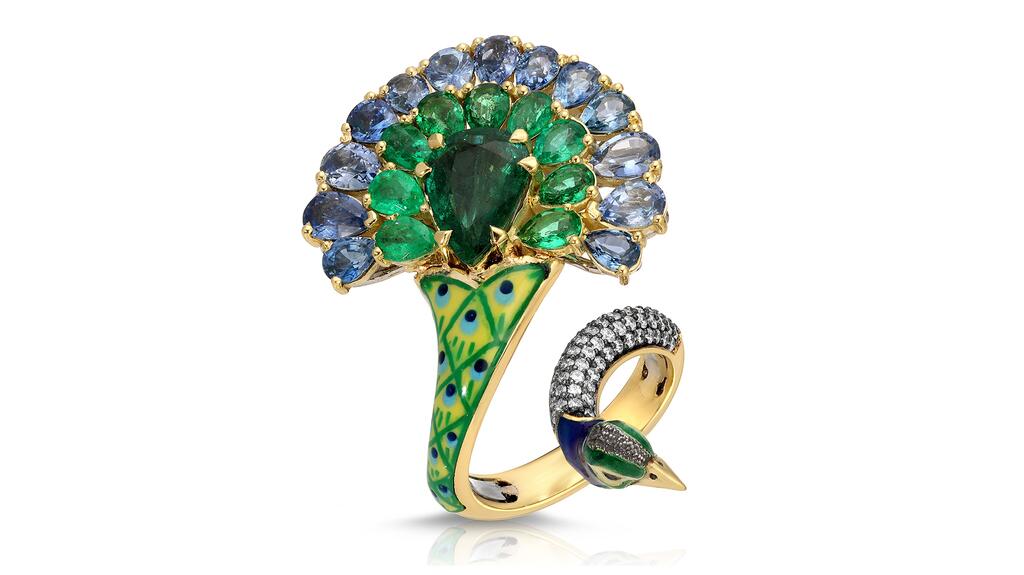 Lord Jewelry peacock ring