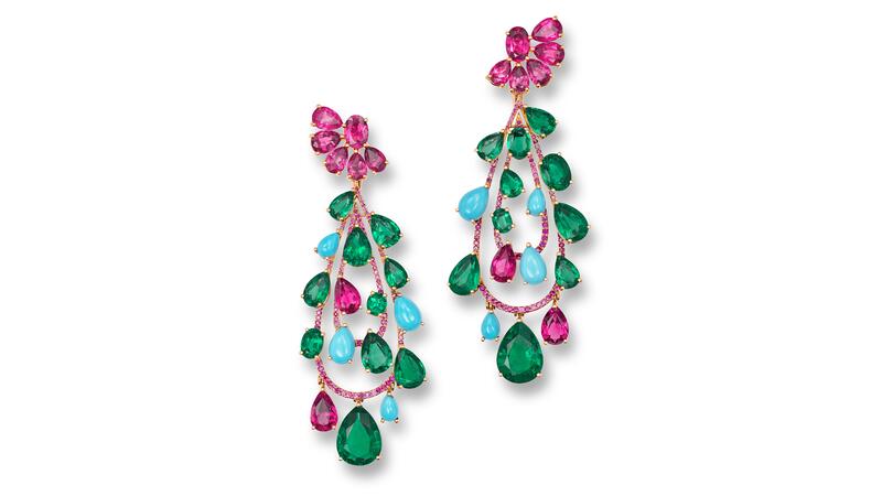 Chopard x Julia Roberts earrings
