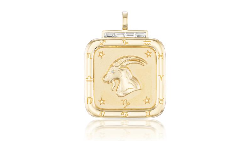 Sorellina Capricorn Zodiac Pendant