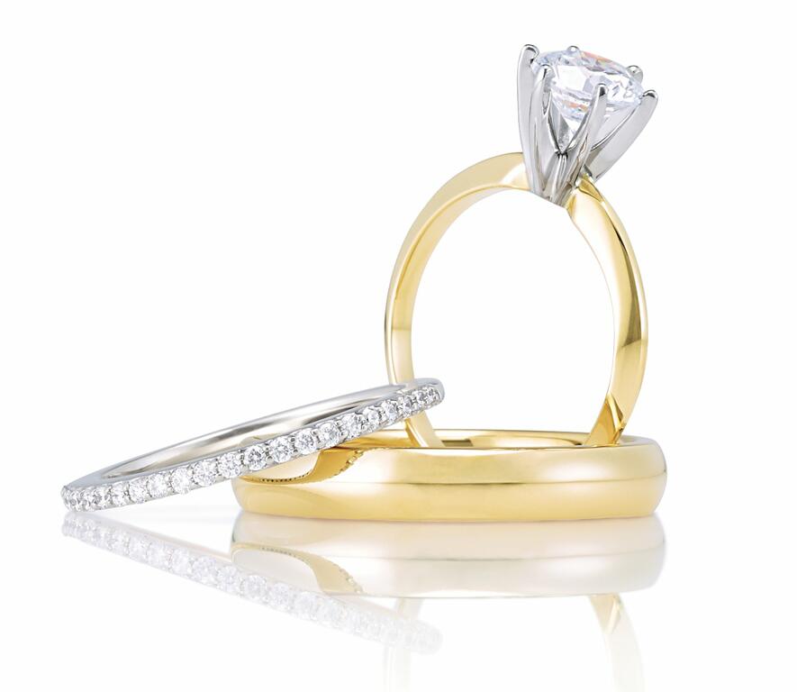| Platinum  Guild International Diamond Rings