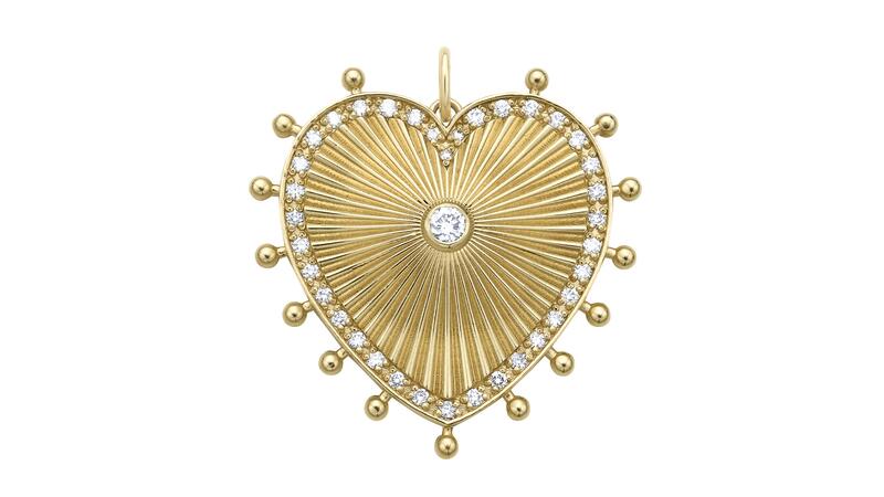 Lionheart Cassandane Mega Diamond Heart Medallion