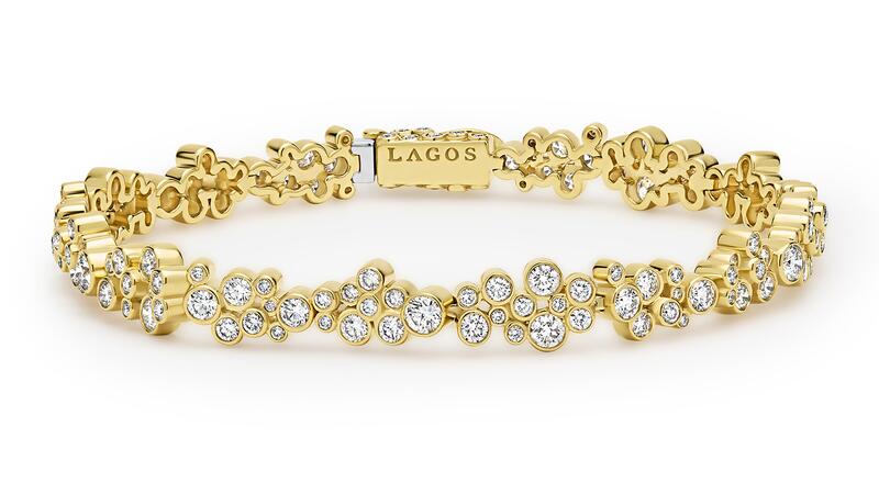 Lagos Fizz Cluster Diamond Tennis Bracelet