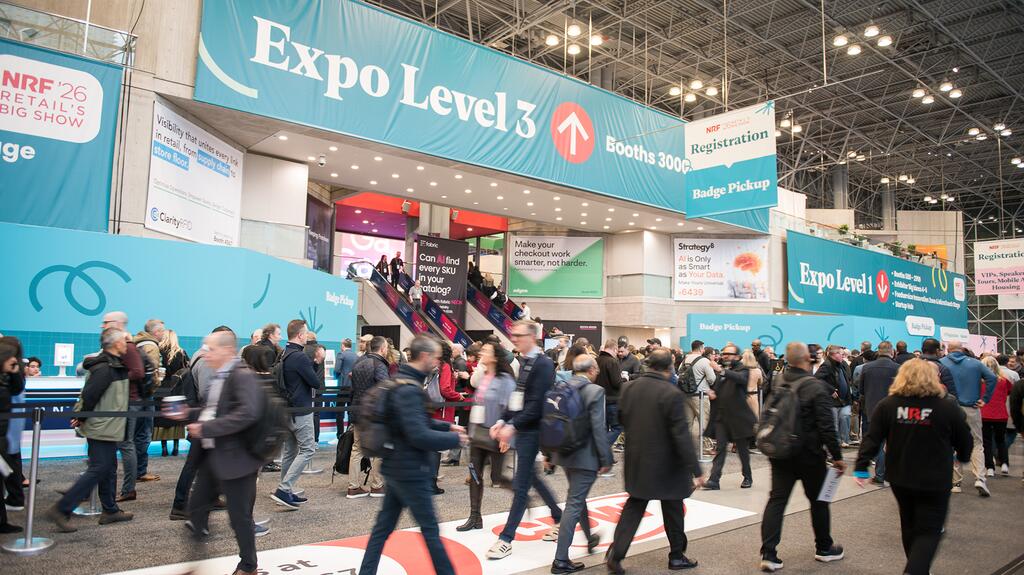 Crowd at National Retail Federation Retail’s Big Show 2026