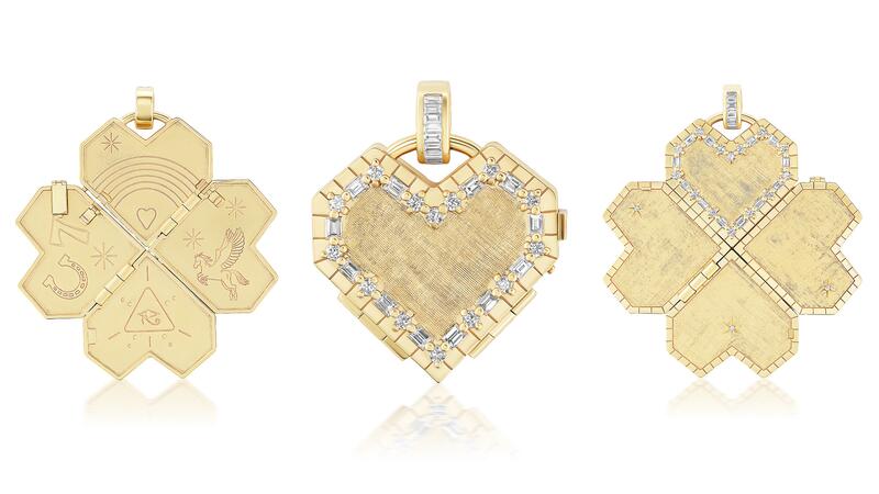 Sorellina Lucky Letterlock Pendant