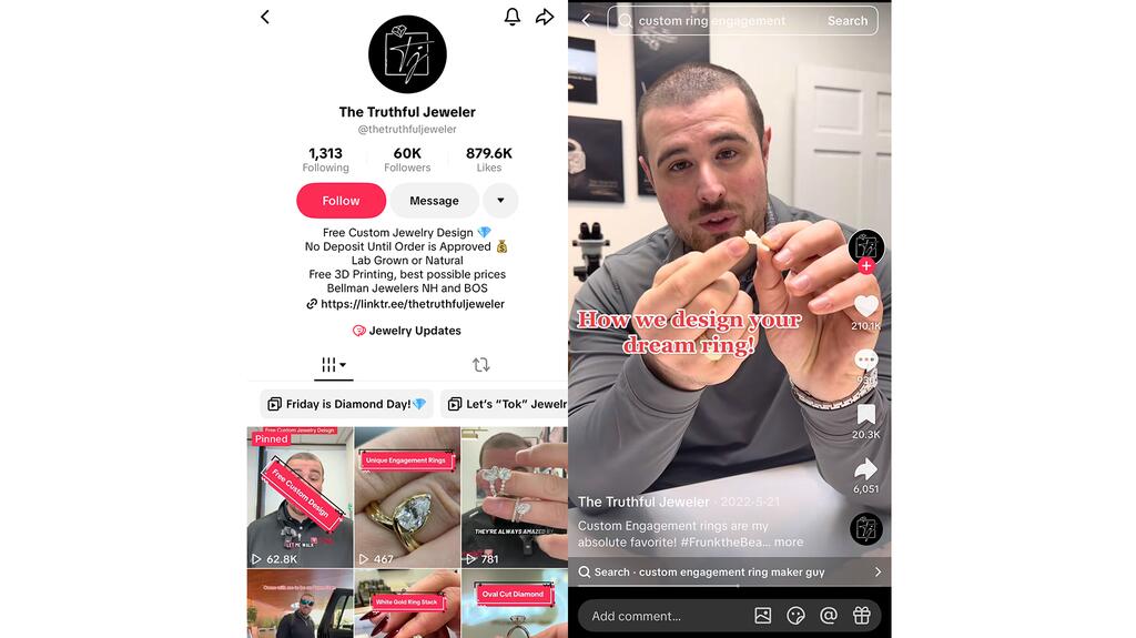 Truthful Jeweler Alex Bellman TikTok